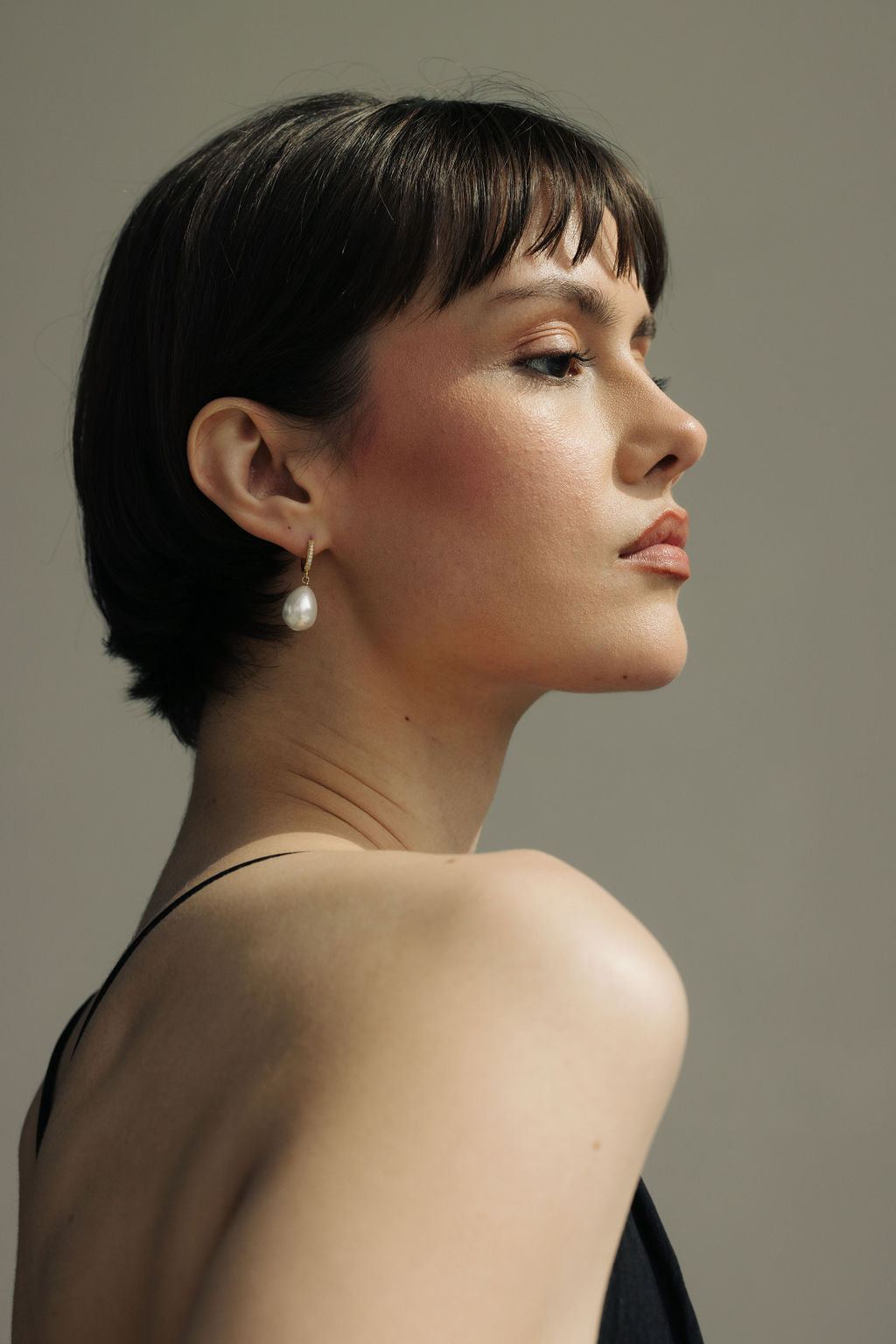 Emma pärlmutter-rõngaskõrvarõngad 