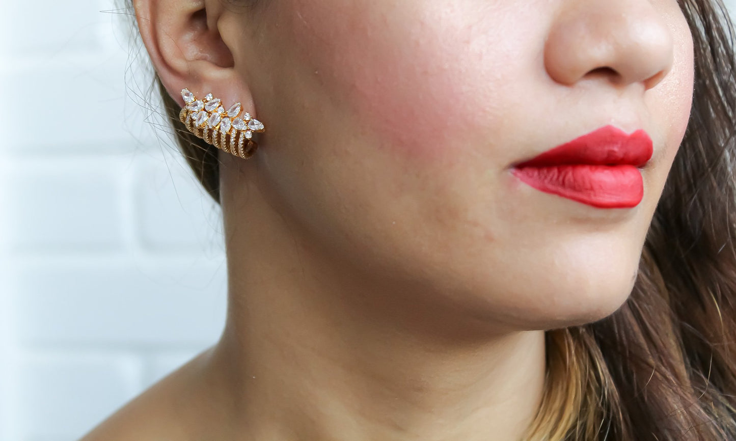 London Climber kõrvarõngad kividega