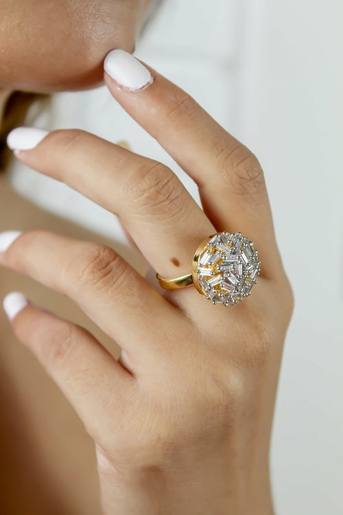 Crystal Crown sõrmus