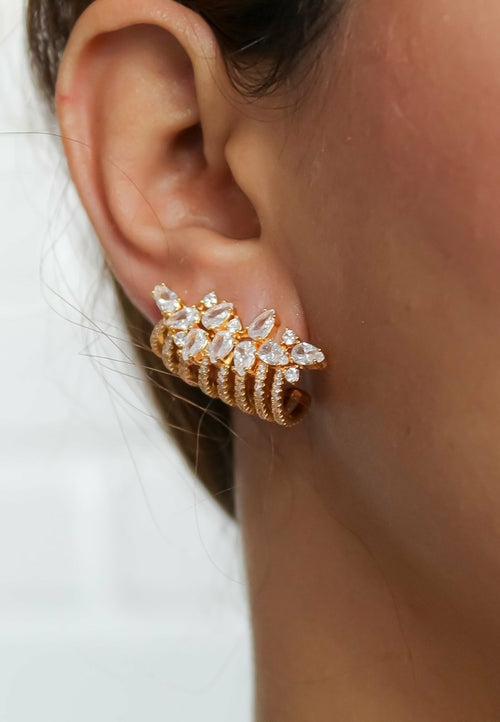 London Climber kõrvarõngad kividega